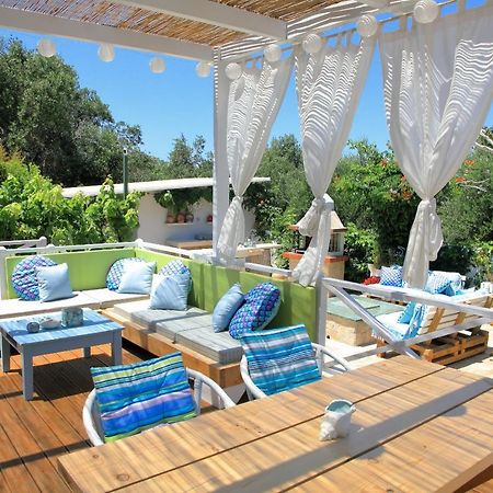 Blue Sky Cottage, Kanouli Beach Halikounas Luaran gambar