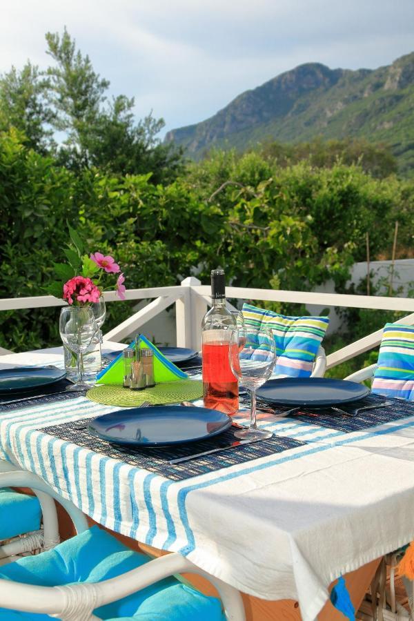 Blue Sky Cottage, Kanouli Beach Halikounas Luaran gambar