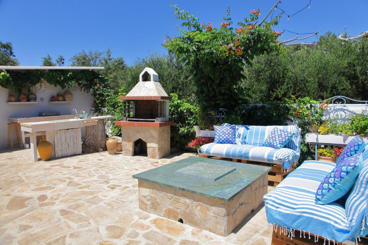 Blue Sky Cottage, Kanouli Beach Halikounas Luaran gambar
