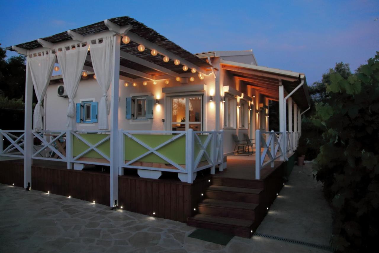 Blue Sky Cottage, Kanouli Beach Halikounas Luaran gambar