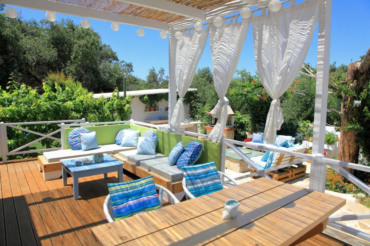 Blue Sky Cottage, Kanouli Beach Halikounas Luaran gambar